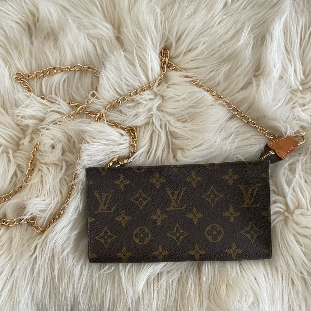 Louis Vuitton Wristlet Crossbody Pouch